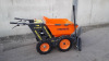 KONSTANT mini Dumper 4wd petrol driven dumper c/w snow plough attachment (BRIGGS & STRATTON) (unused)