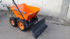 KONSTANT mini Dumper 4wd petrol driven dumper c/w snow plough attachment (BRIGGS & STRATTON) (unused) - 4