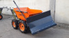 KONSTANT mini Dumper 4wd petrol driven dumper c/w snow plough attachment (BRIGGS & STRATTON) (unused) - 9