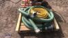 Diesel 3'' pump c/w suction & flat hose - 2