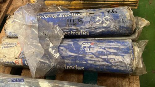 Quantity of welding rods