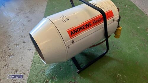 ANDREWS G125 space heater