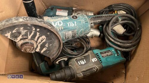 5 x MAKITA power tools