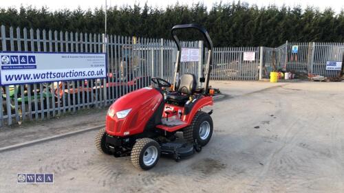 BRANSON 1905H 19hp 4wd diesel hydrostatic compact tractor (s/n 1905HN00001) c/w 3-point linkage, PTO, top link & BM54 cutting deck (Manual, parts catalogue & PDI report in office) (unused) (All hour and odometer readings are unverified and unwarranted)