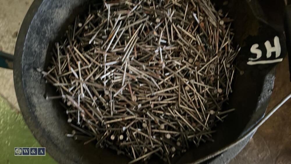 Bucket of nails Day 2 Carlton Timed Sale (Main building including power & hand tools) Watts