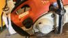 STIHL TS410 petrol stone saw c/w suppression tank - 5