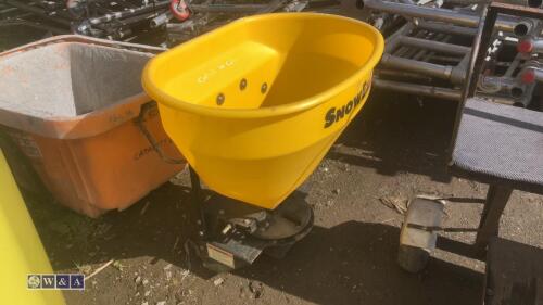 SNOW EX mounted spreader c/w mounting brackets & wiring etc