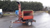 Diesel fast tow wood chipper