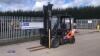 2012 DOOSAN 3t diesel forklift truck (s/n 124013648) with duplex mast & side-shift