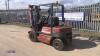 KOMATSU 2t diesel forklift truck with duplex mast & side-shift - 3