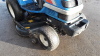 ISEKI SGR19 diesel mower c/w 4ft mower deck & SBC500 high tip collector S/n:178702 - 8