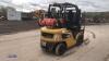 2010 CATERPILLAR GP25 gas forklift truck (s/n 53123) with triplex mast & fork positioner - 5