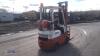 NISSAN 1.5t gas forklift truck (s/n 023730) with duplex mast - 10