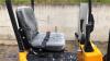 LM10 rubber tracked excavator with bucket, blade & piped (unused) - 10