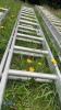 Double extension aluminium ladder - 2