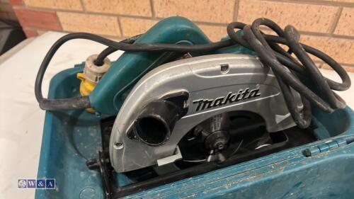 MAKITA 5704R 110v circular saw c/w case