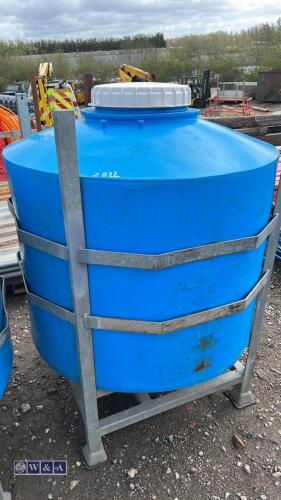 JFC 700 litres container tank (blue) (s/n 765)