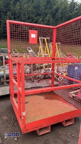 2 man forklift basket