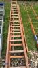 3 x wooden scaffold ladders