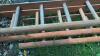 3 x wooden scaffold ladders - 2