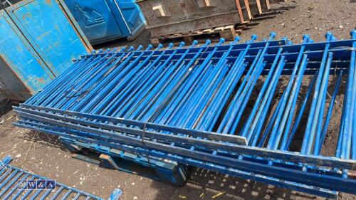 Pallet of iron railings