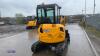 2016 JCB 8025ZTS rubber tracked excavator c/w 3 x buckets & manual hitch (s/n 2227481) (Certificate of conformity & previous LOLER in office) (All hour and odometer readings are unverified and unwarranted) - 8