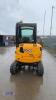 2016 JCB 8025ZTS rubber tracked excavator c/w 3 x buckets & manual hitch (s/n 2227481) (Certificate of conformity & previous LOLER in office) (All hour and odometer readings are unverified and unwarranted) - 9
