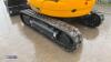 2016 JCB 8025ZTS rubber tracked excavator c/w 3 x buckets & manual hitch (s/n 2227481) (Certificate of conformity & previous LOLER in office) (All hour and odometer readings are unverified and unwarranted) - 10
