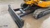 2016 JCB 8025ZTS rubber tracked excavator c/w 3 x buckets & manual hitch (s/n 2227481) (Certificate of conformity & previous LOLER in office) (All hour and odometer readings are unverified and unwarranted) - 13