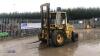 BONSER rough terrain forklift truck (s/n H0032252) with duplex mast