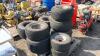 2 x pallets of mower/tractor grass tyres