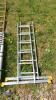 2 x aluminium ladder sections