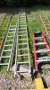 Aluminium single ladder