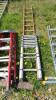 Wooden scaffold ladder & telescopic ladder