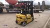 2012 YALE ERP16 1.6t battery counter balance forklift truck (A955B02796K) c/w duplex mast, side-shift & digital charger (Ex Training School) - 5