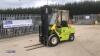 CLARK C500 3t gas forklift truck (s/n GEF3965) with duplex mast