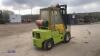 CLARK C500 3t gas forklift truck (s/n GEF3965) with duplex mast - 5