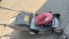 HONDA 425 petrol rotaty mower c/w collection box - 3