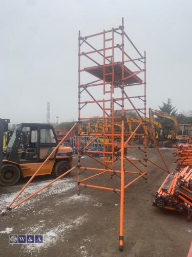 HI LYTE GRP scaffolding tower (2.4m x 1.2m approx)