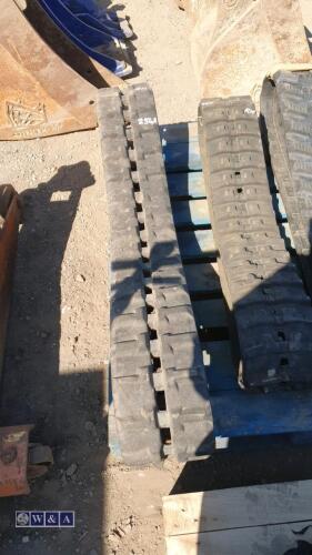 Rubber track to suit 1.5t excavator