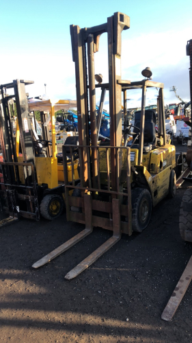 CLARK C500 diesel driven forklift truck (s/n Y3551670GEF5206) with duplex mast