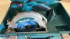 MAKITA BSS610 18v circular saw c/w case