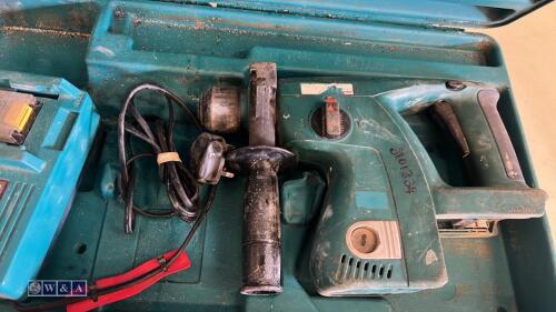 MAKITA BHR200 18v breaker drill c/w case