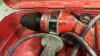 HILTI TE5 110v breaker c/w case - 2