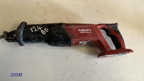 HILTI WSR 22-A cordless reciprocating saw