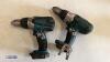 2 x MAKITA 18v drills