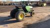 2004 JOHN DEERE 4115 HST 4wd hydrostatic compact tractor (s/n D421302) c/w 3-point linkage, PTO & 2 x spools (All hour and odometer readings are unverified and unwarranted) - 5