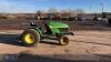 2004 JOHN DEERE 4115 HST 4wd hydrostatic compact tractor (s/n D421302) c/w 3-point linkage, PTO & 2 x spools (All hour and odometer readings are unverified and unwarranted) - 6