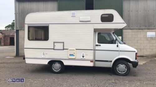 1985 BEDFORD CF2 4 birth petrol motorhome (C746 HAF) (V5) (MoT 5th October 2023) (Located at the clients premises at Goole) (All hour and odometer readings are unverified and unwarranted)