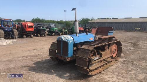 FORDSON MAJOR county crawler tractor (All hour and odometer readings are unverified and unwarranted)